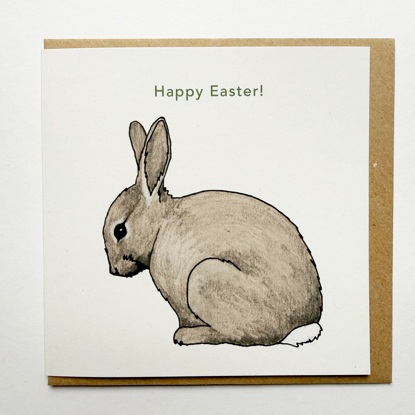 Happy Easter - Bunny Card - katebroughton