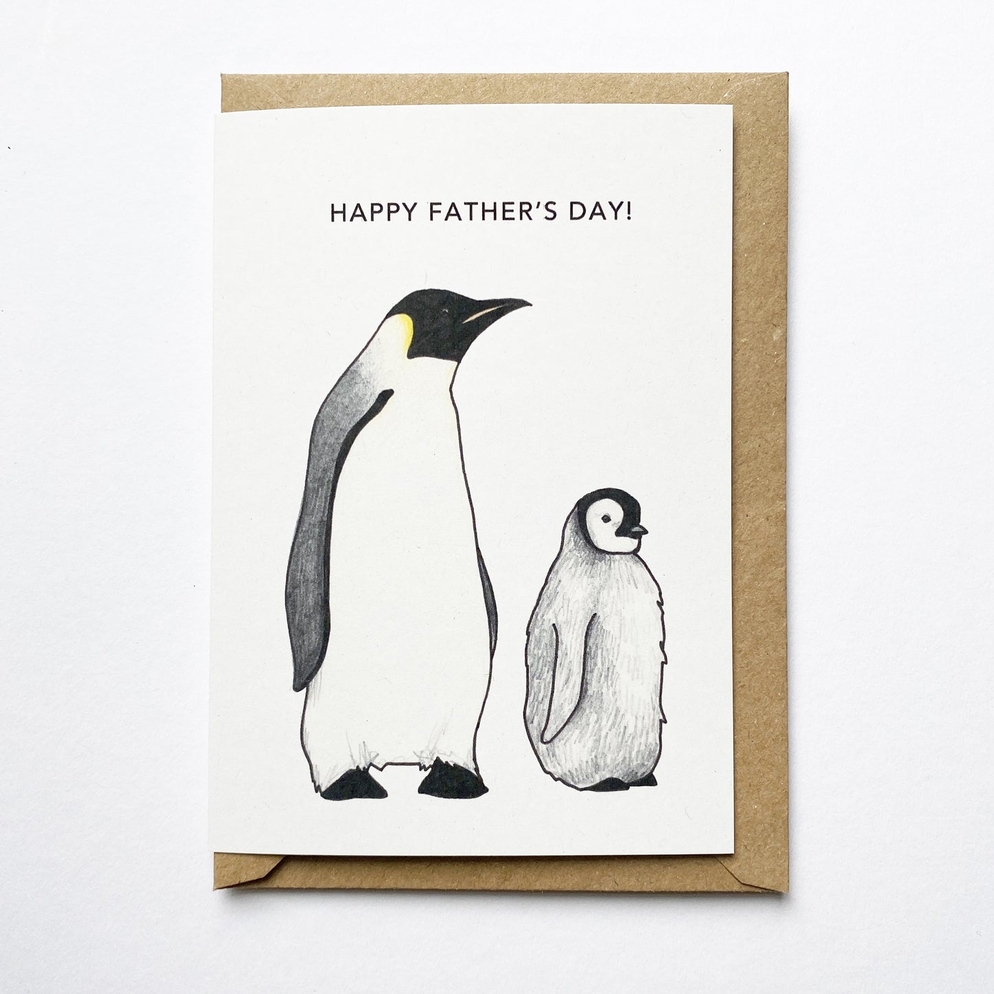 Penguin Father's Day Card - katebroughton