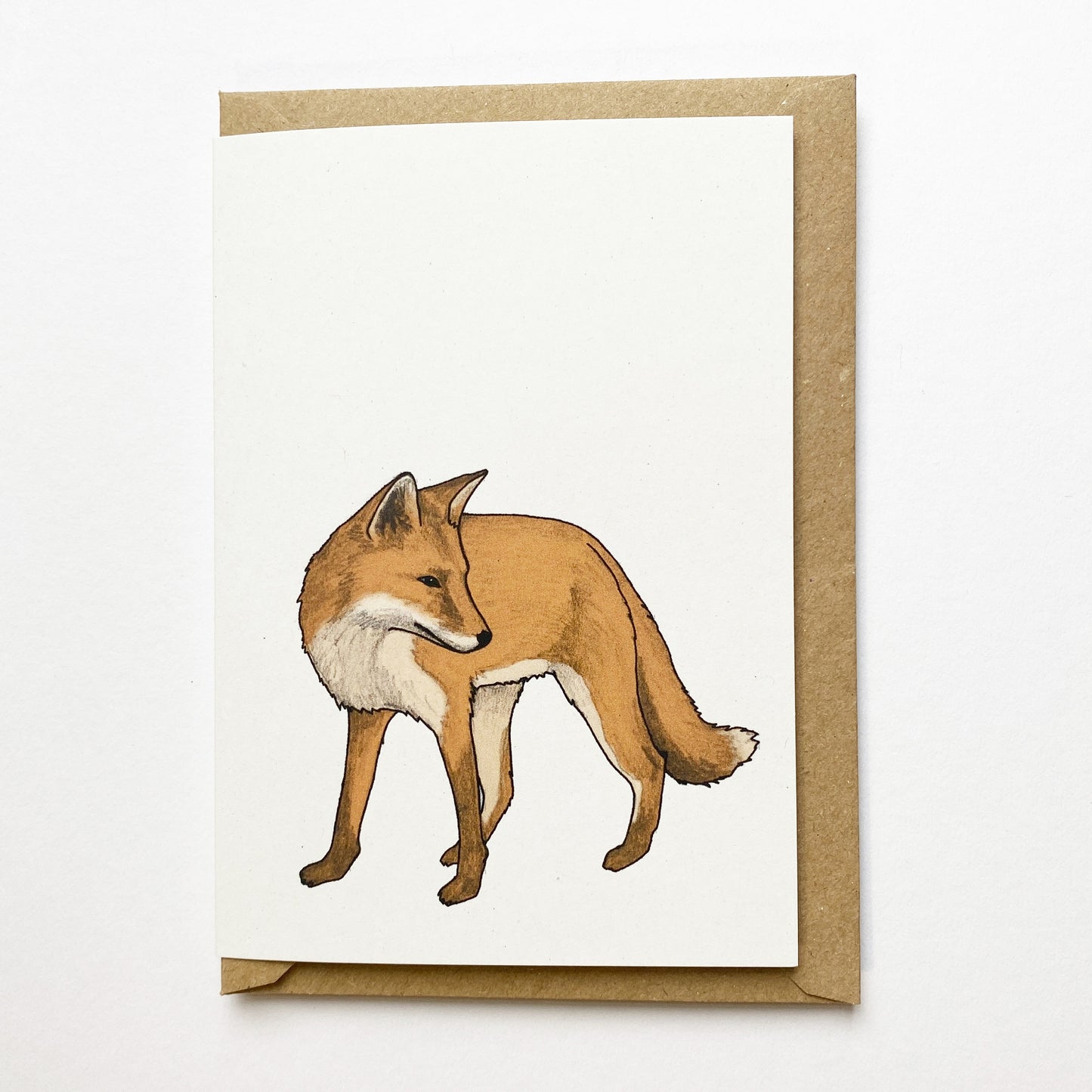 Fox Illustrated Card - katebroughton