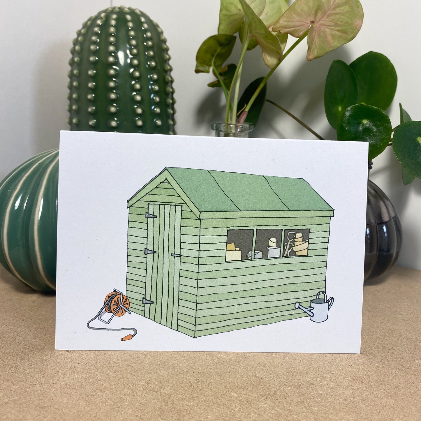 Garden Shed Card - katebroughton