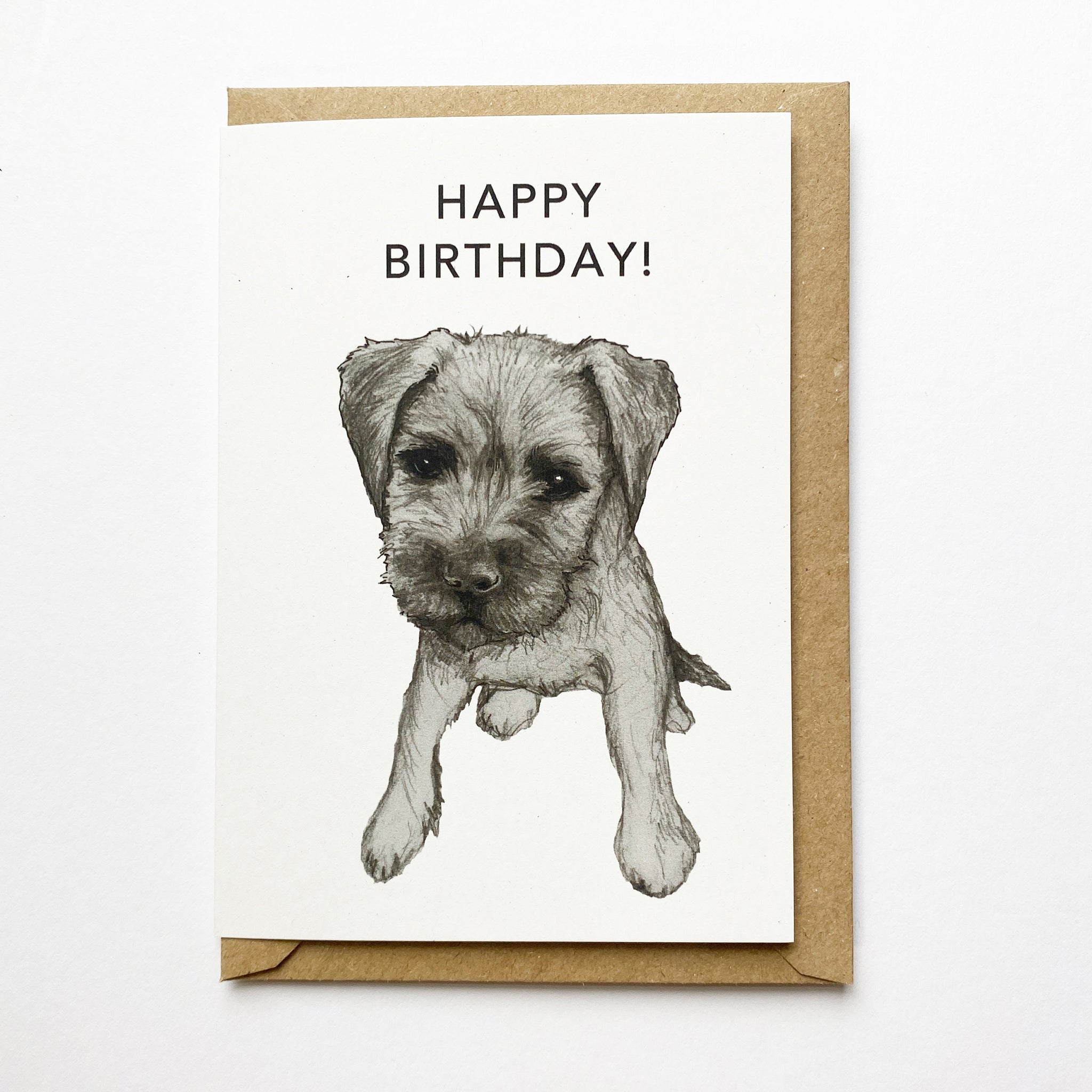 Happy Birthday Dog Card