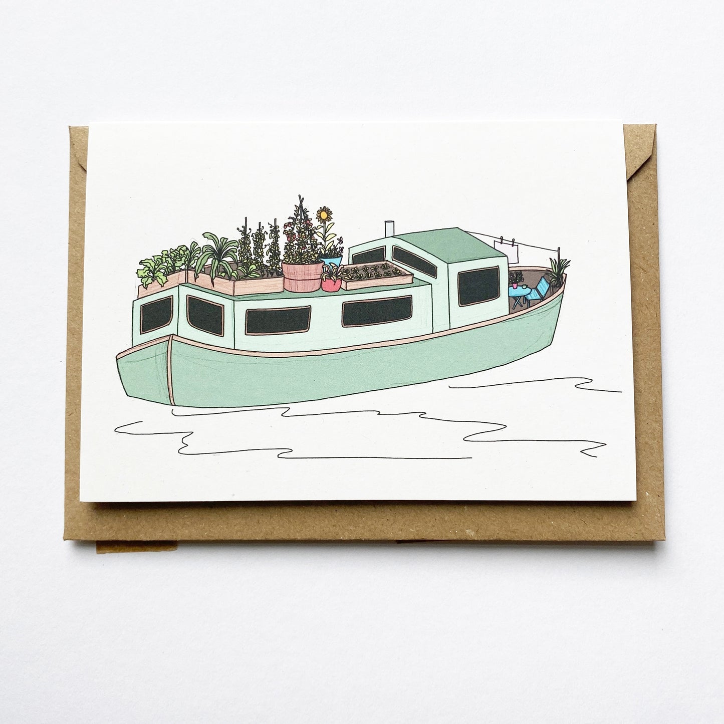 House boat card - katebroughton