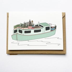 House boat card