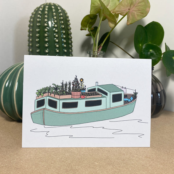 House boat card