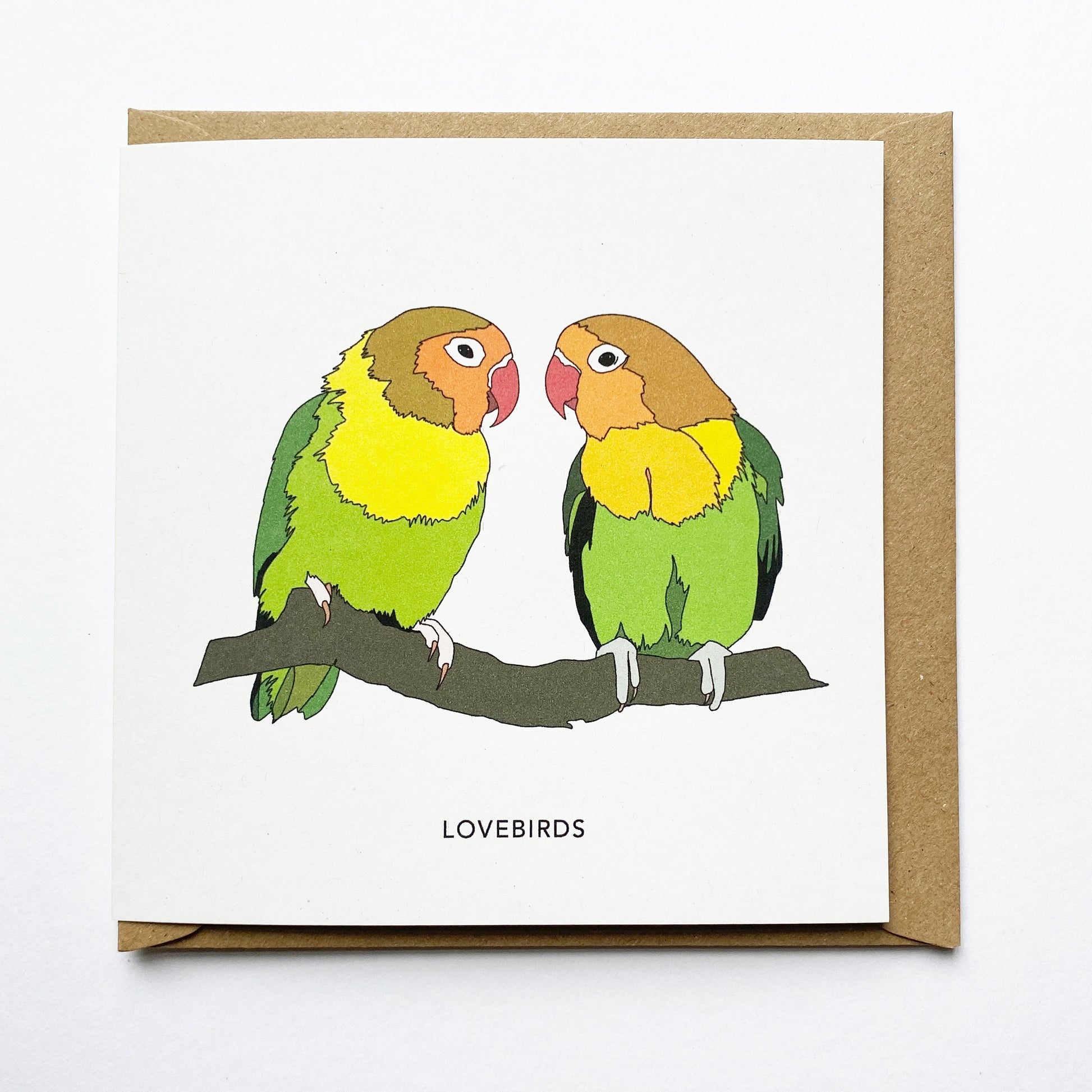 Lovebirds Card - katebroughton