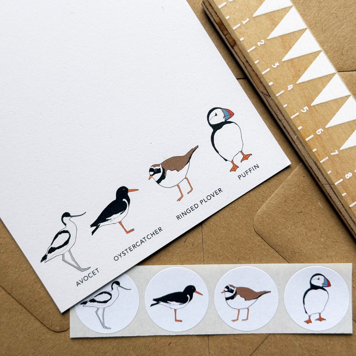 Coastal Bird Mini Writing Set