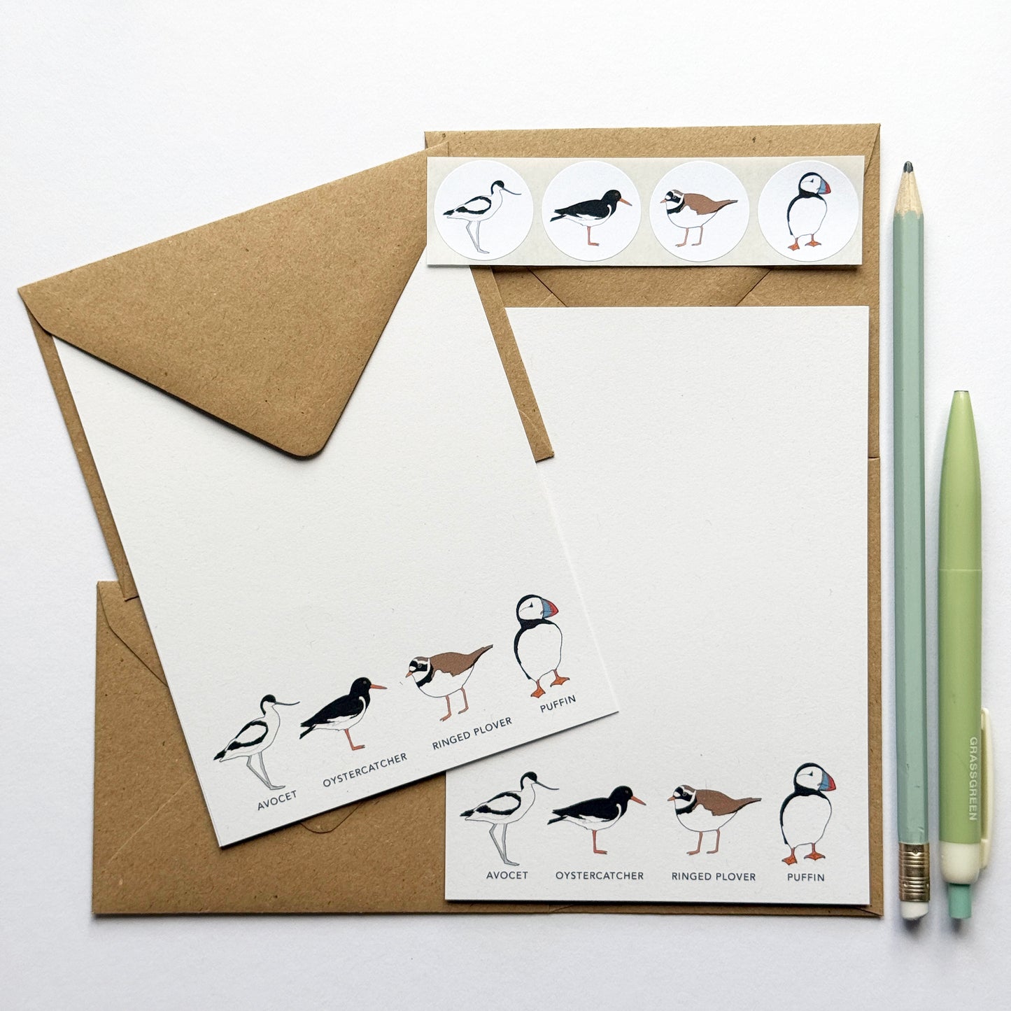Coastal Bird Mini Writing Set