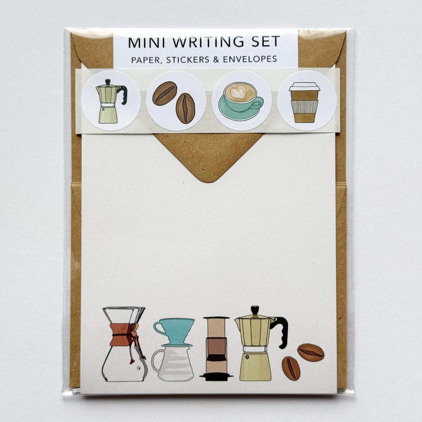 Coffee Mini Writing Set