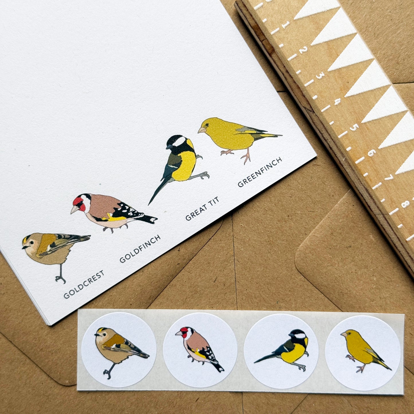 Garden Bird Mini Writing Set