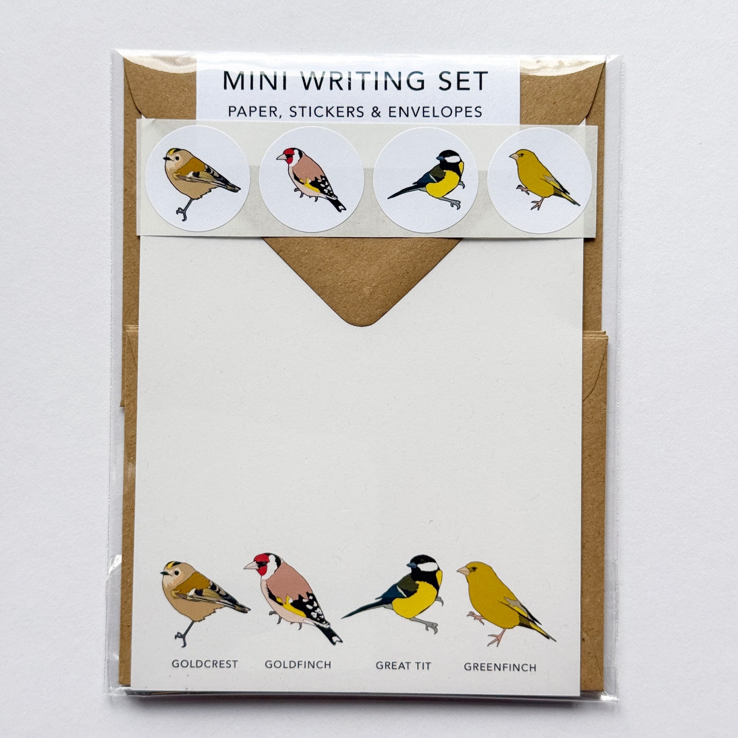 Garden Bird Mini Writing Set