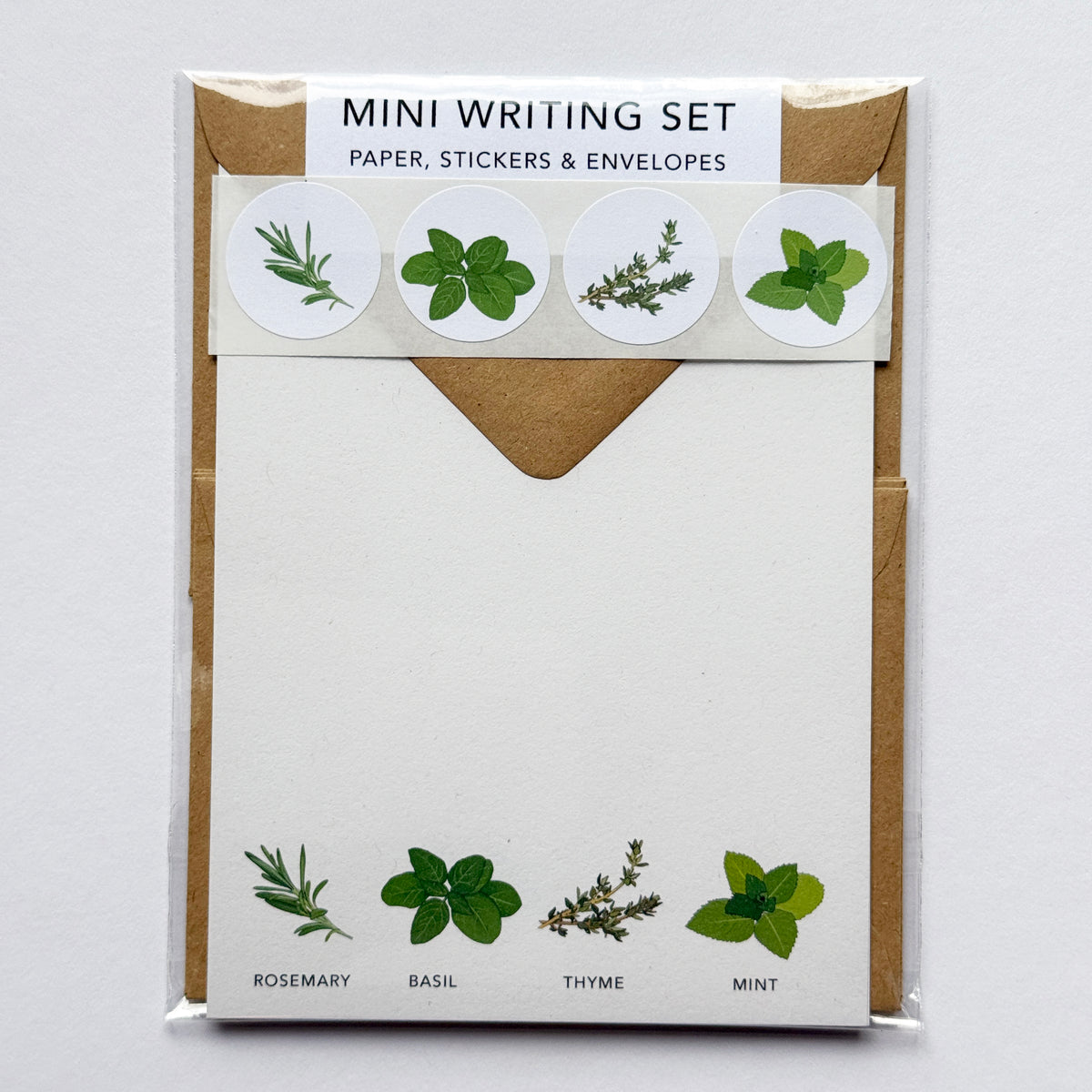 Kitchen Herbs Mini Writing Set - katebroughton