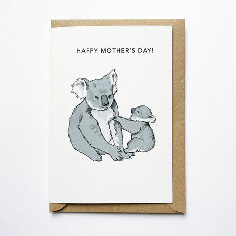 Koala Mother's Day Card