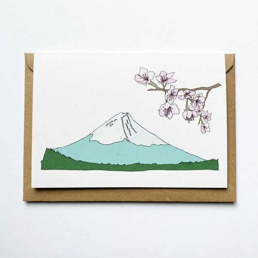 Mount Fuji Card - katebroughton
