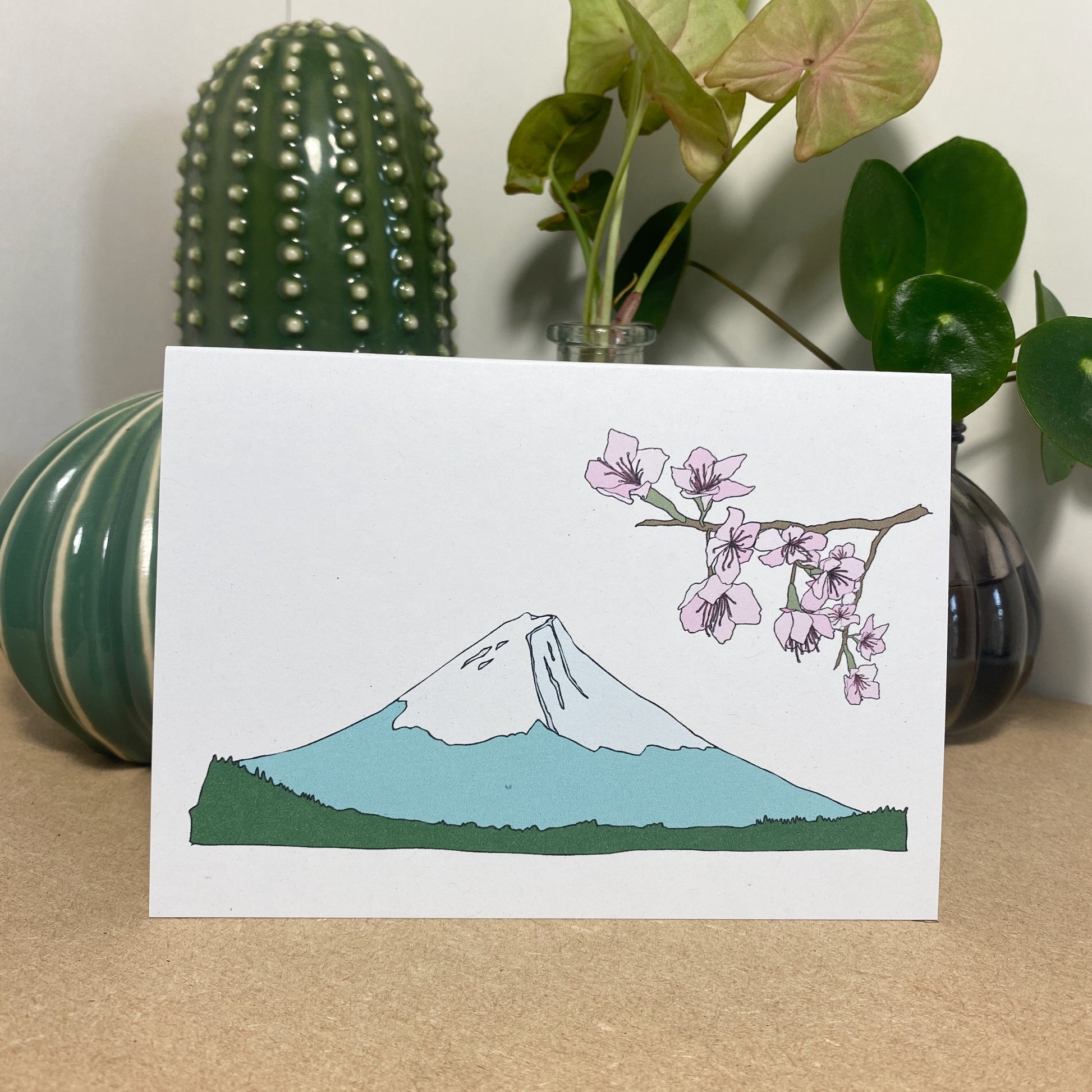 Mount Fuji Card - katebroughton