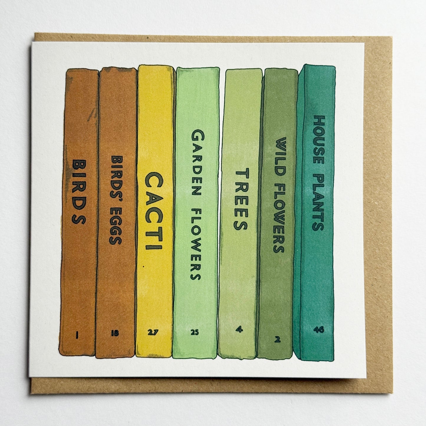Nature Books Card