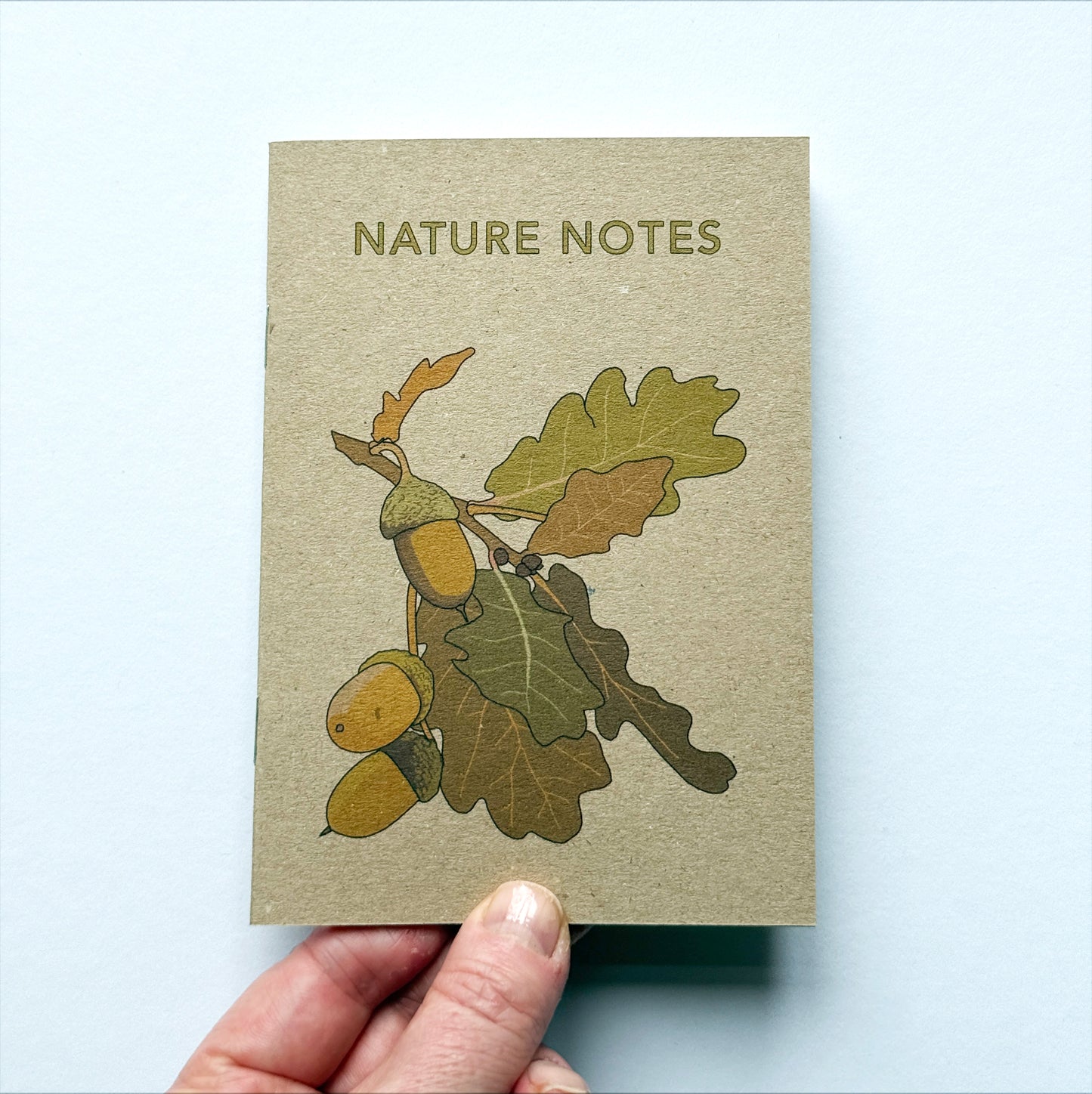 Nature notes, pocket notebook
