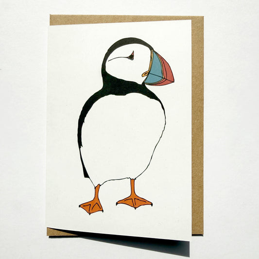Puffin Illustrated Card - katebroughton