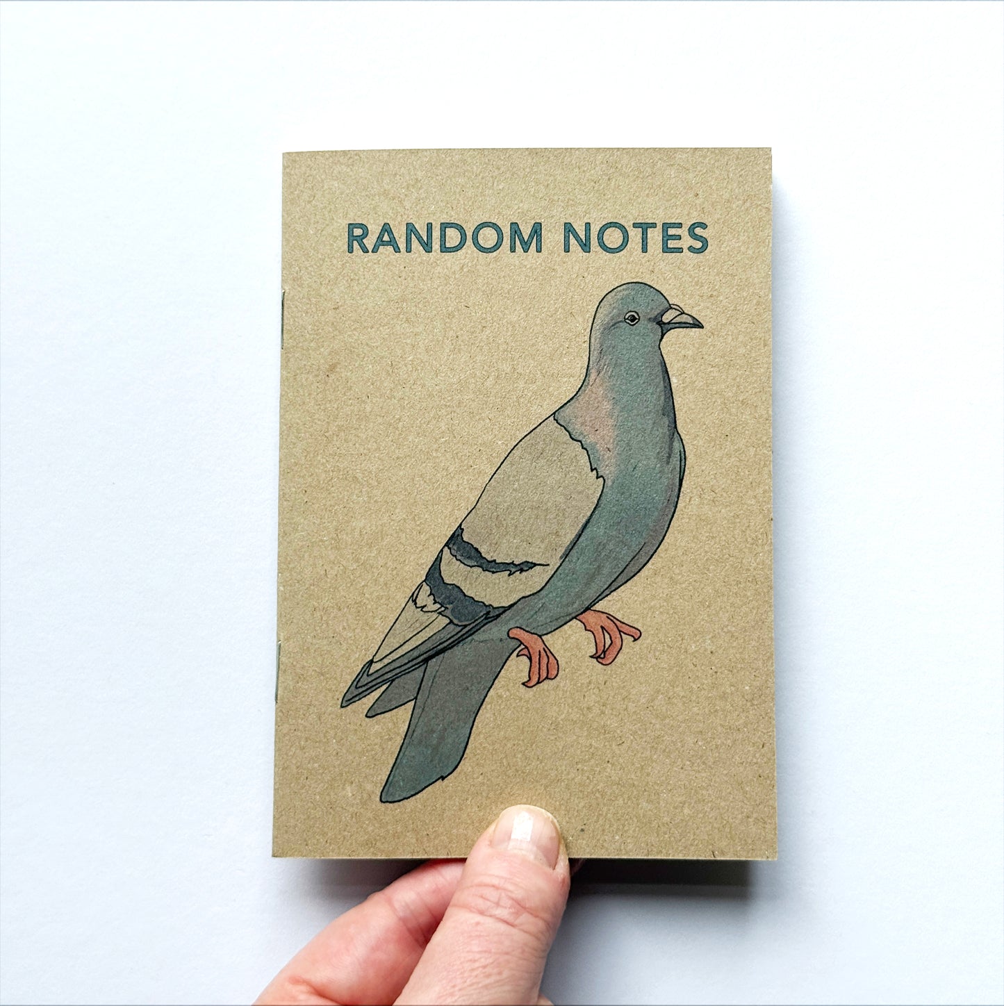 Random notes, pigeon pocket notebook