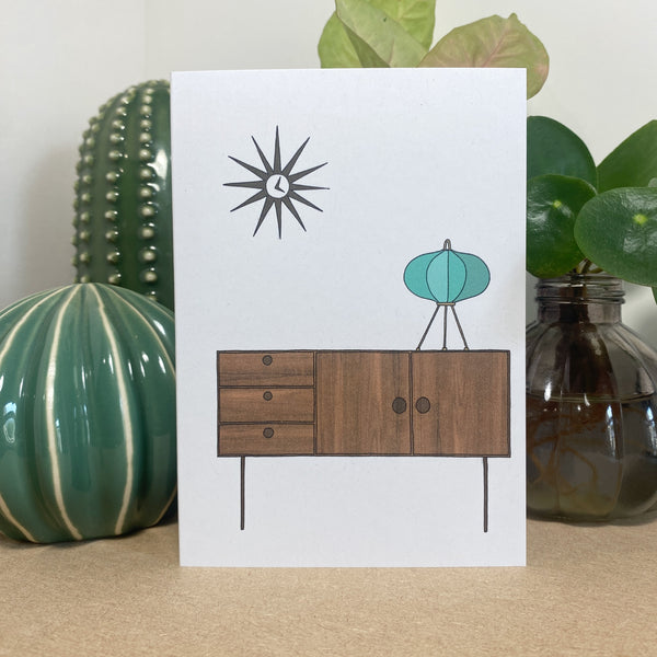 Retro Homes Sideboard Card