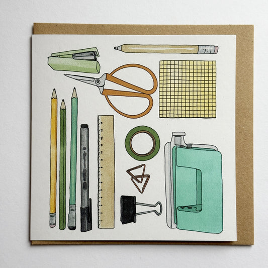 Stationery collection Card