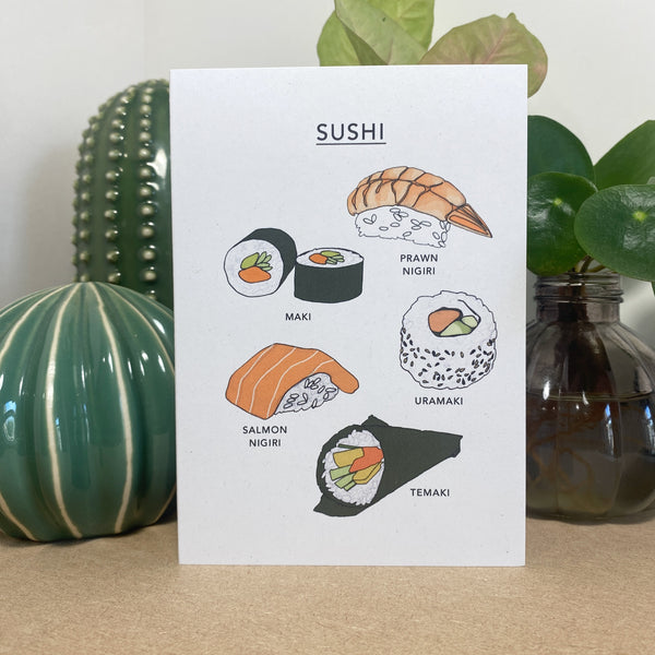 Sushi Collection Card