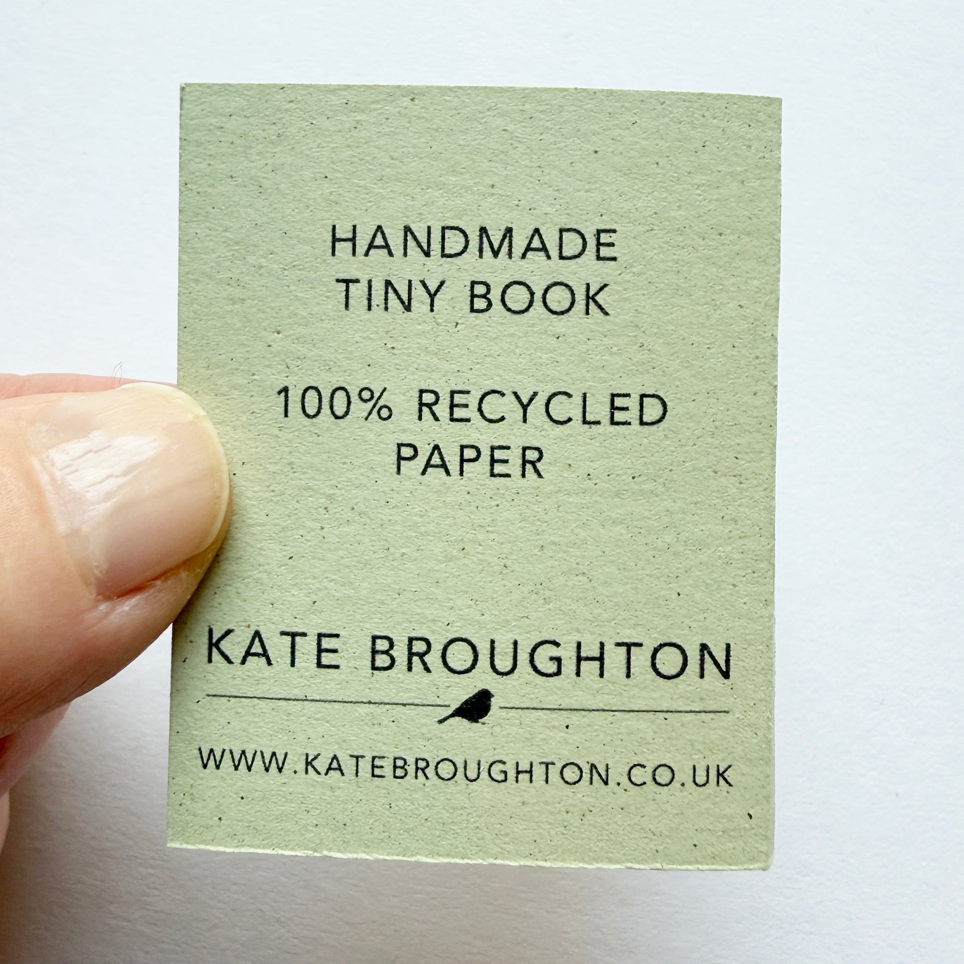 back cover of Tiny Book of Wild Mushrooms -Kate broughton