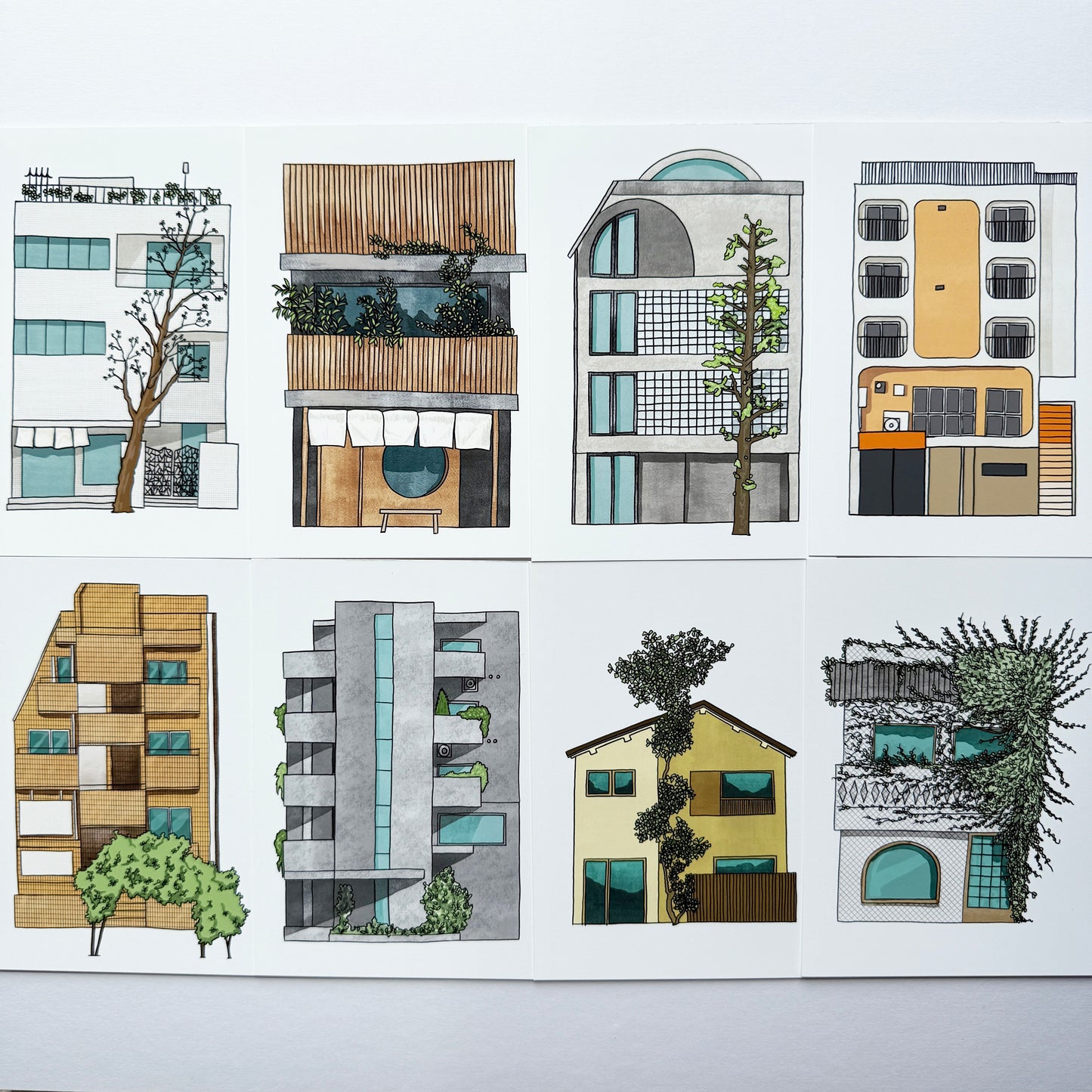 Tokyo building print No.5