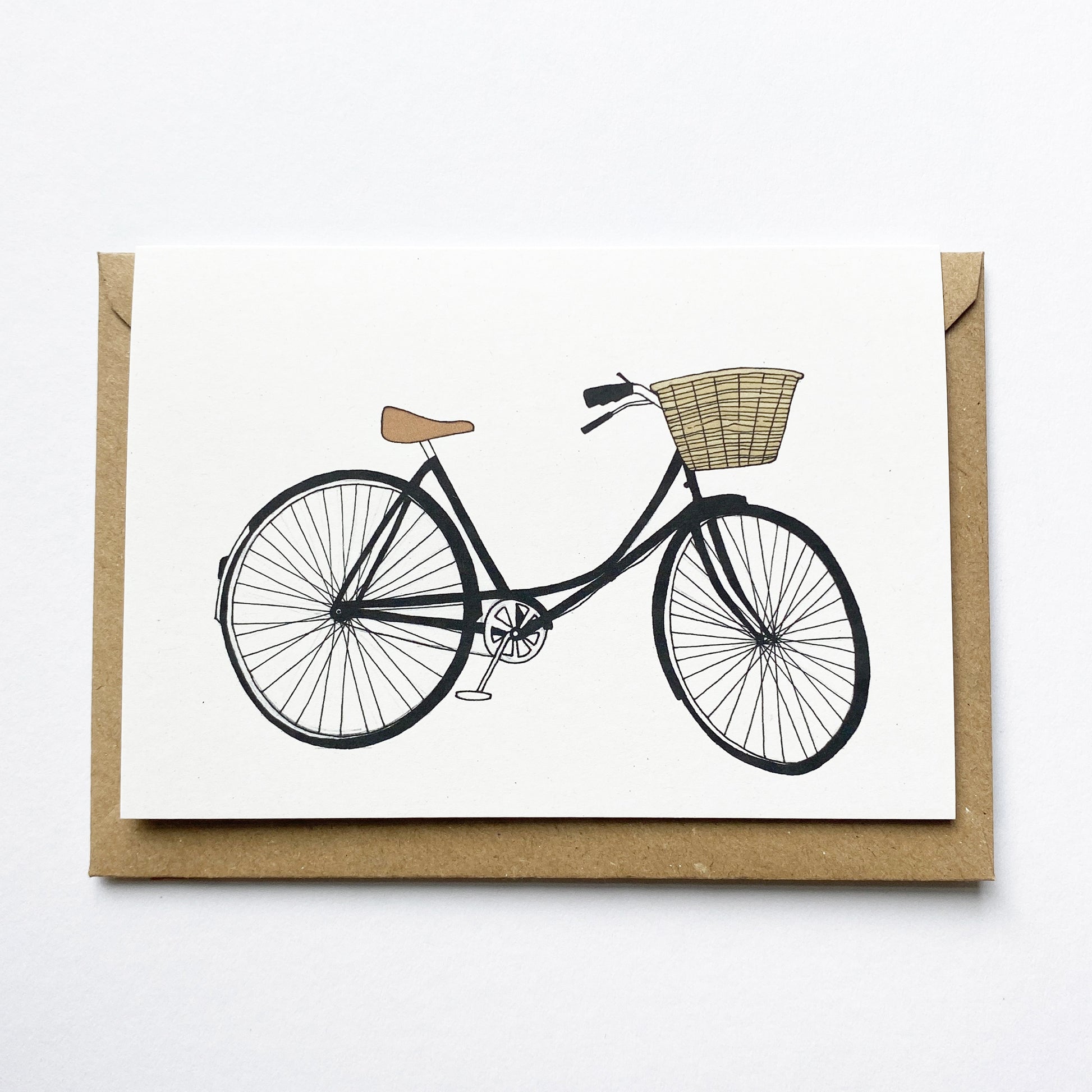 Vintage Bicycle Card - katebroughton