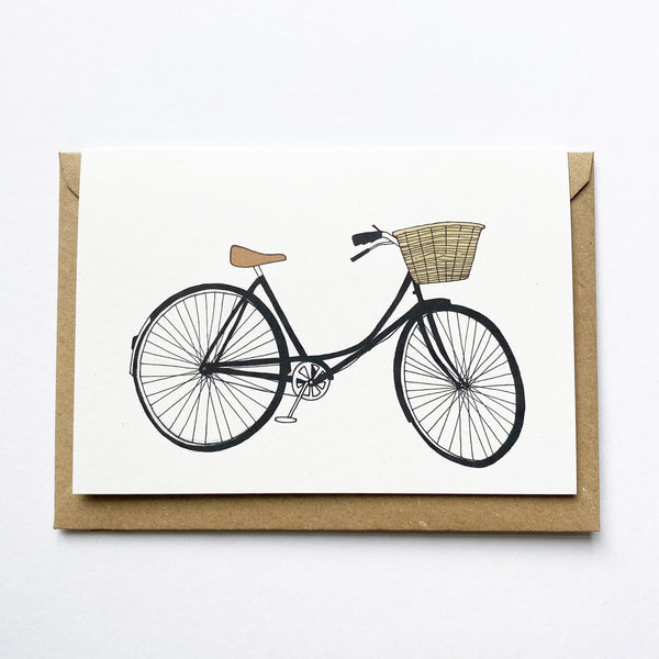 Vintage Bicycle Card