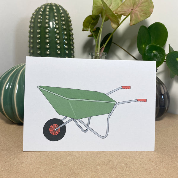 Wheelbarrow Card