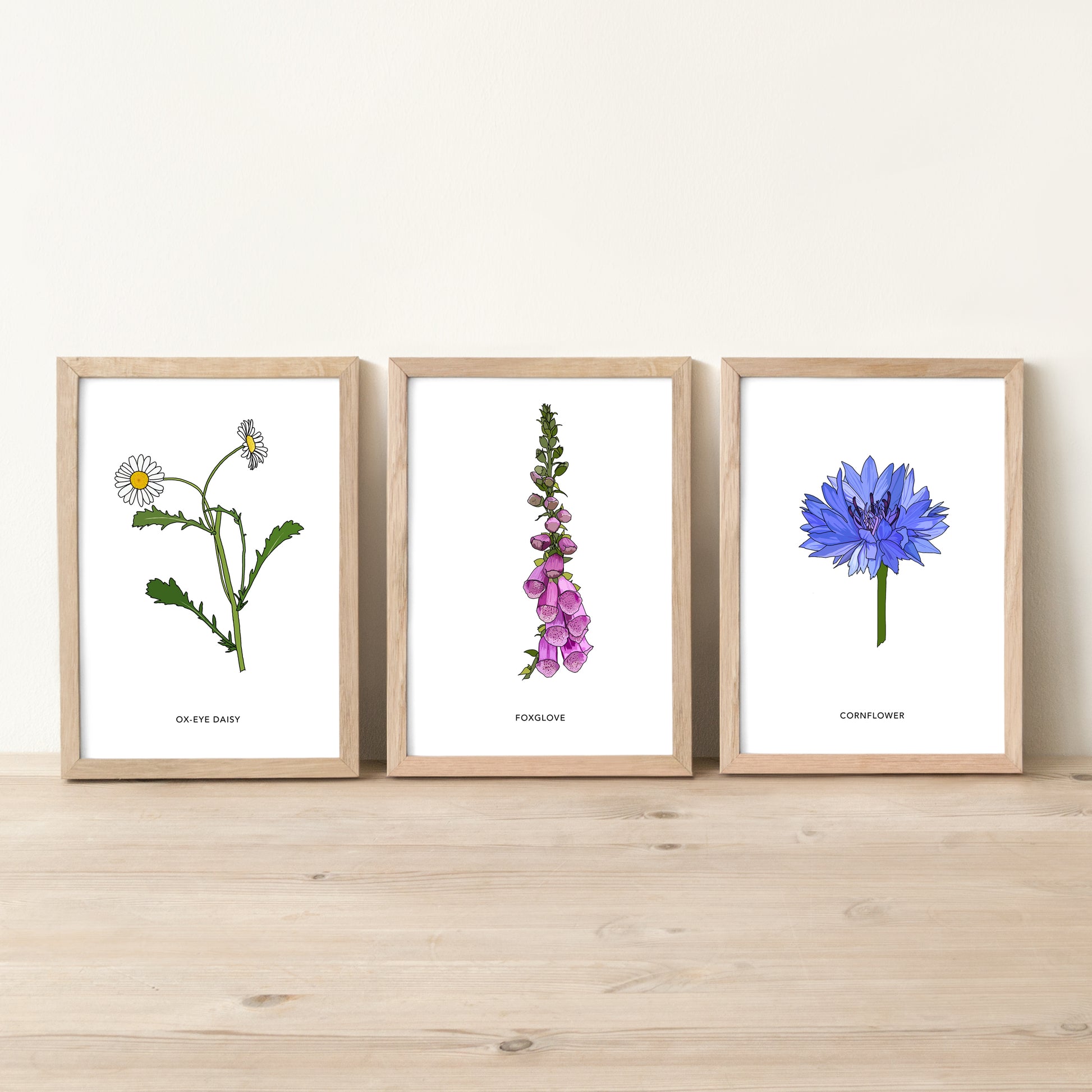Snake's Head Fritillary wildflower print - katebroughton