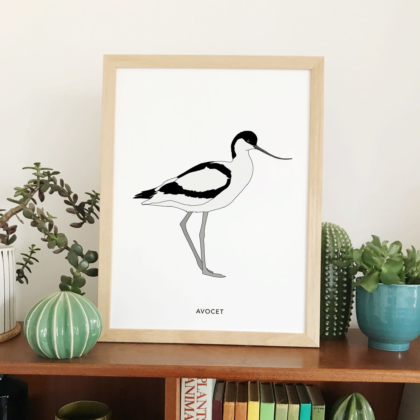 Avocet bird print - katebroughton