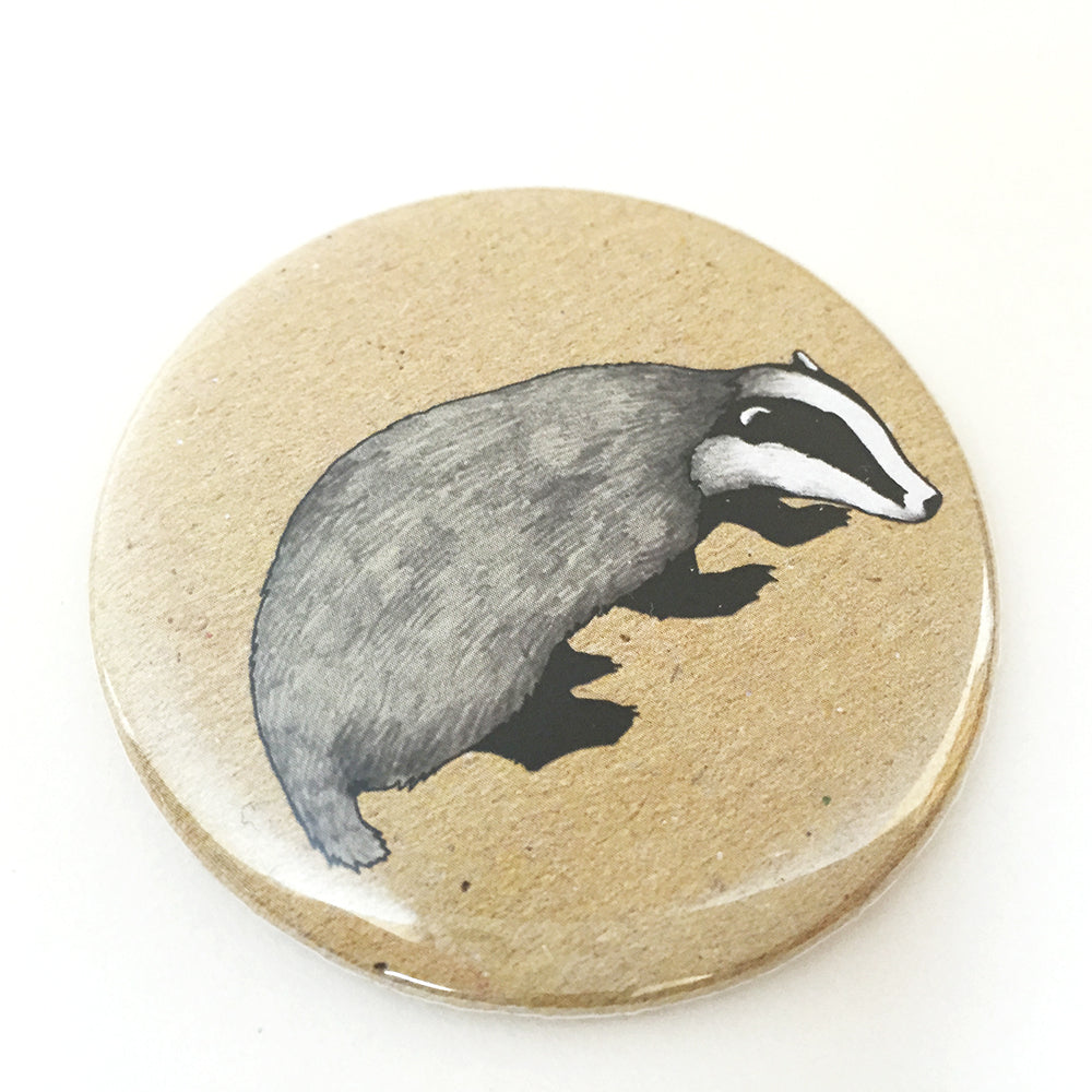 Badger pocket mirror - katebroughton
