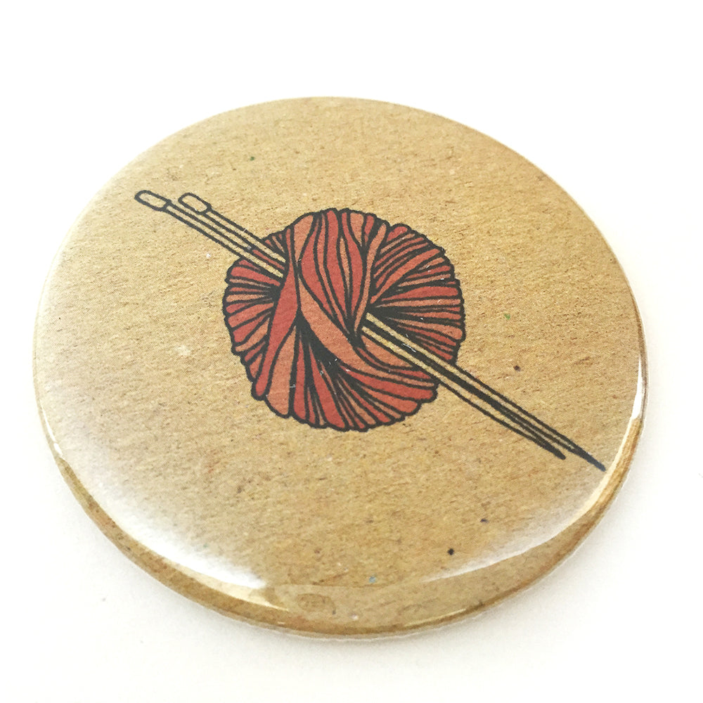 Knitting pocket mirror - katebroughton