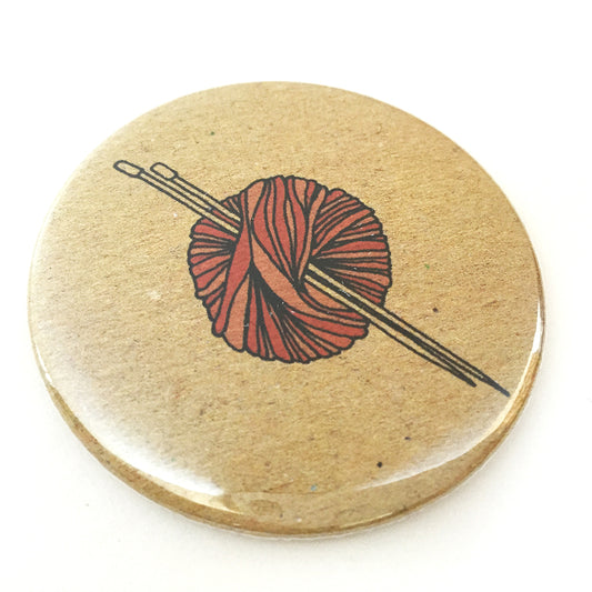 Knitting pocket mirror