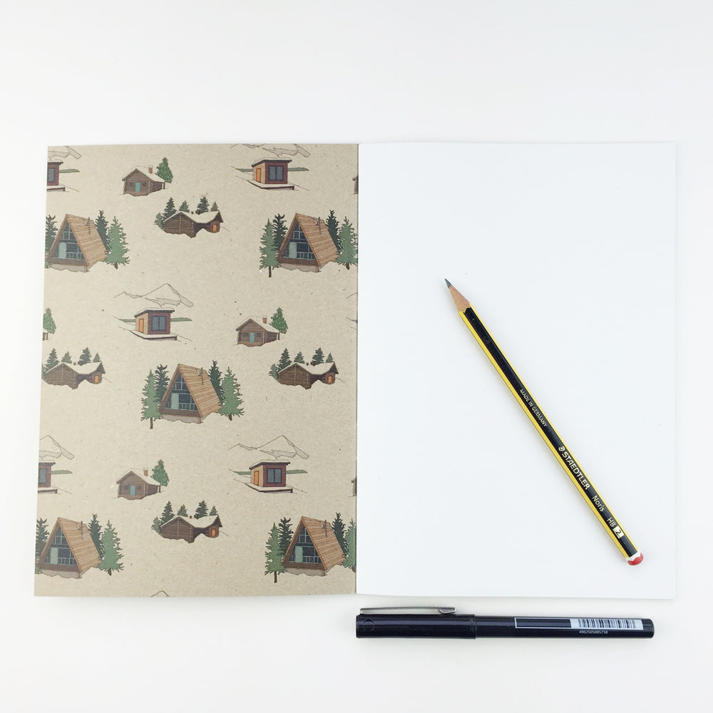 Winter Lodge Notebook