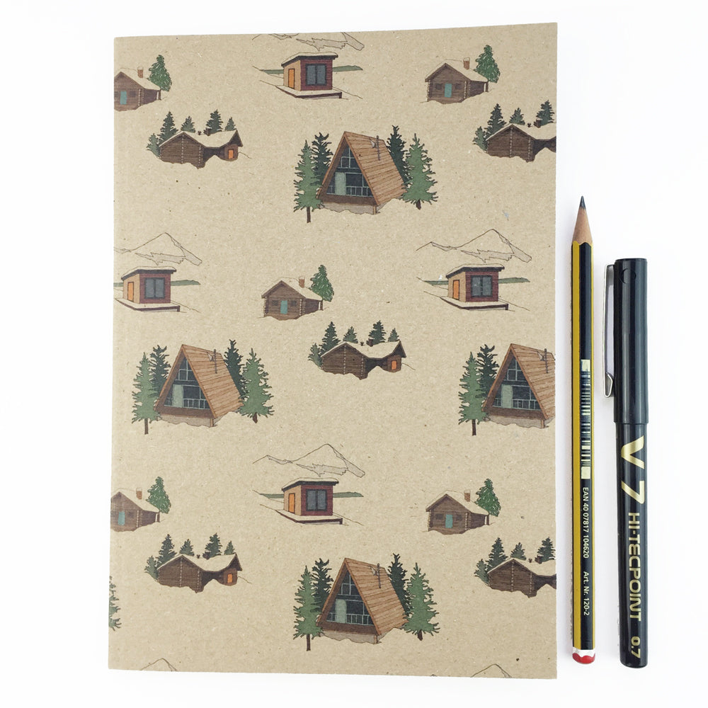 Winter Lodge Notebook