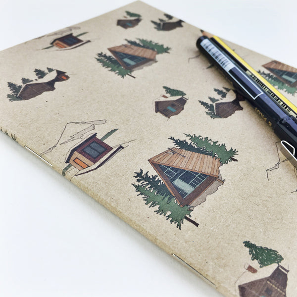 Winter Lodge Notebook