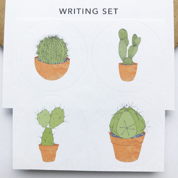 Cactus Writing Set