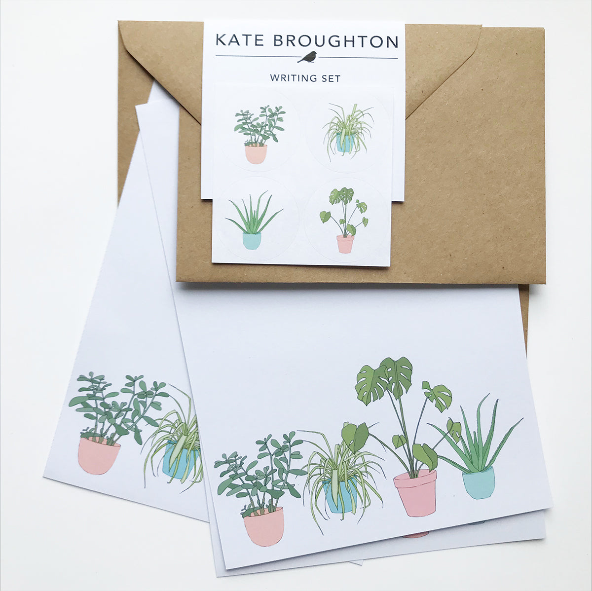 Houseplants Writing Set - katebroughton