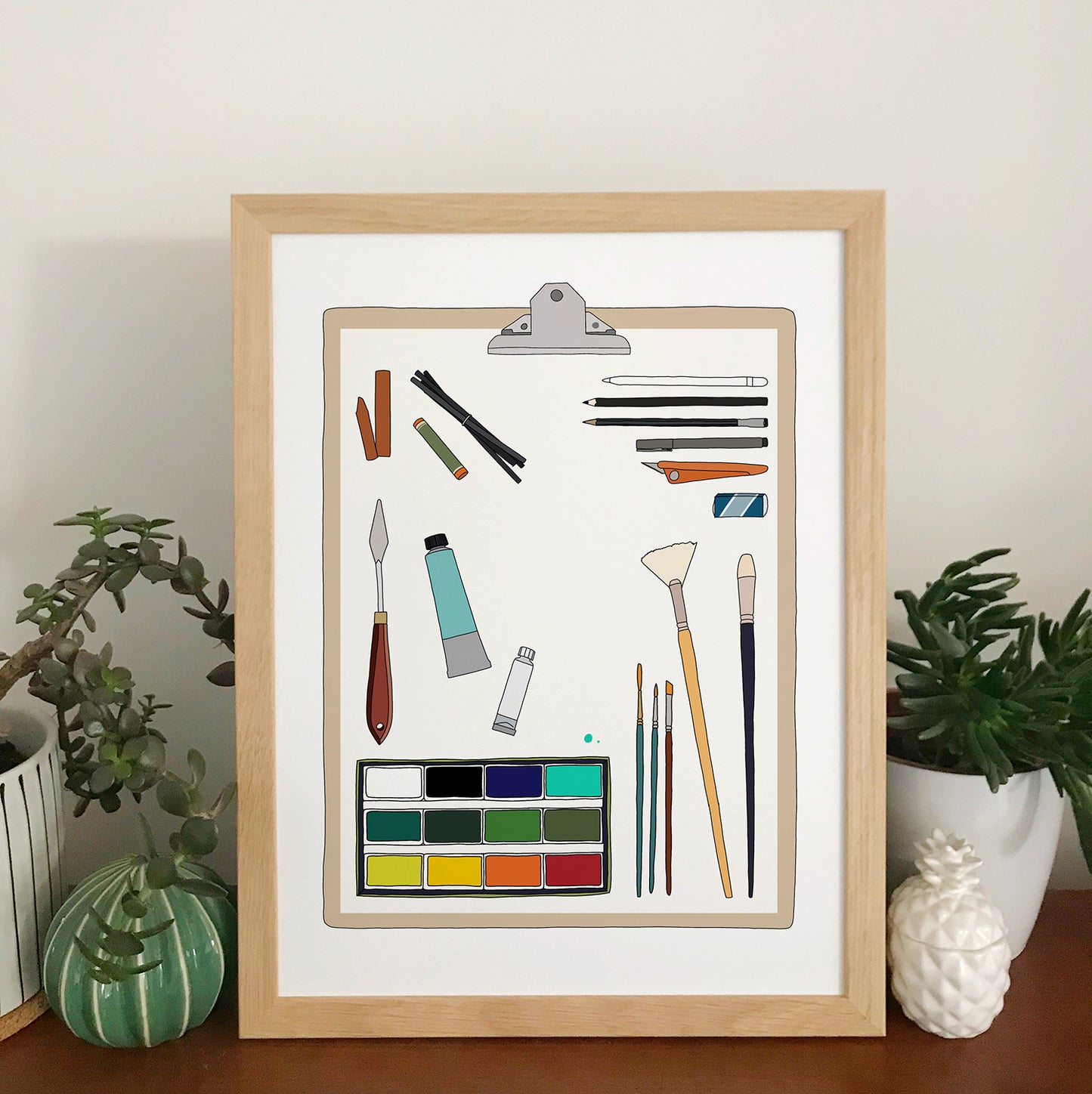 Art Materials Print