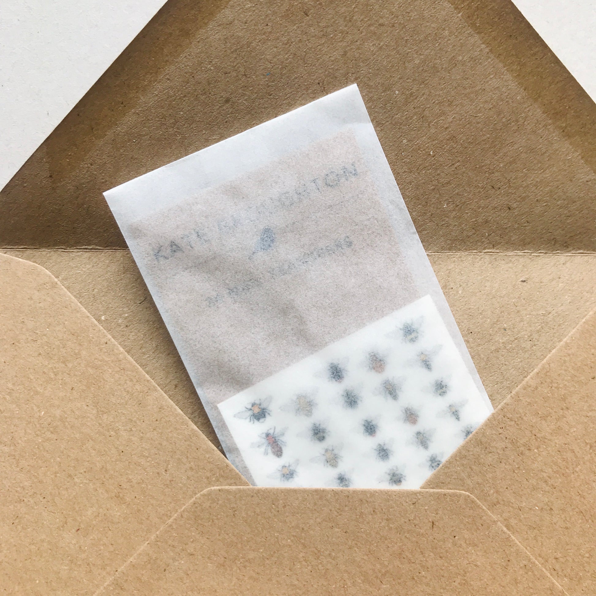 Bee Nail Art Transfers - eco friendly packaging katebroughton