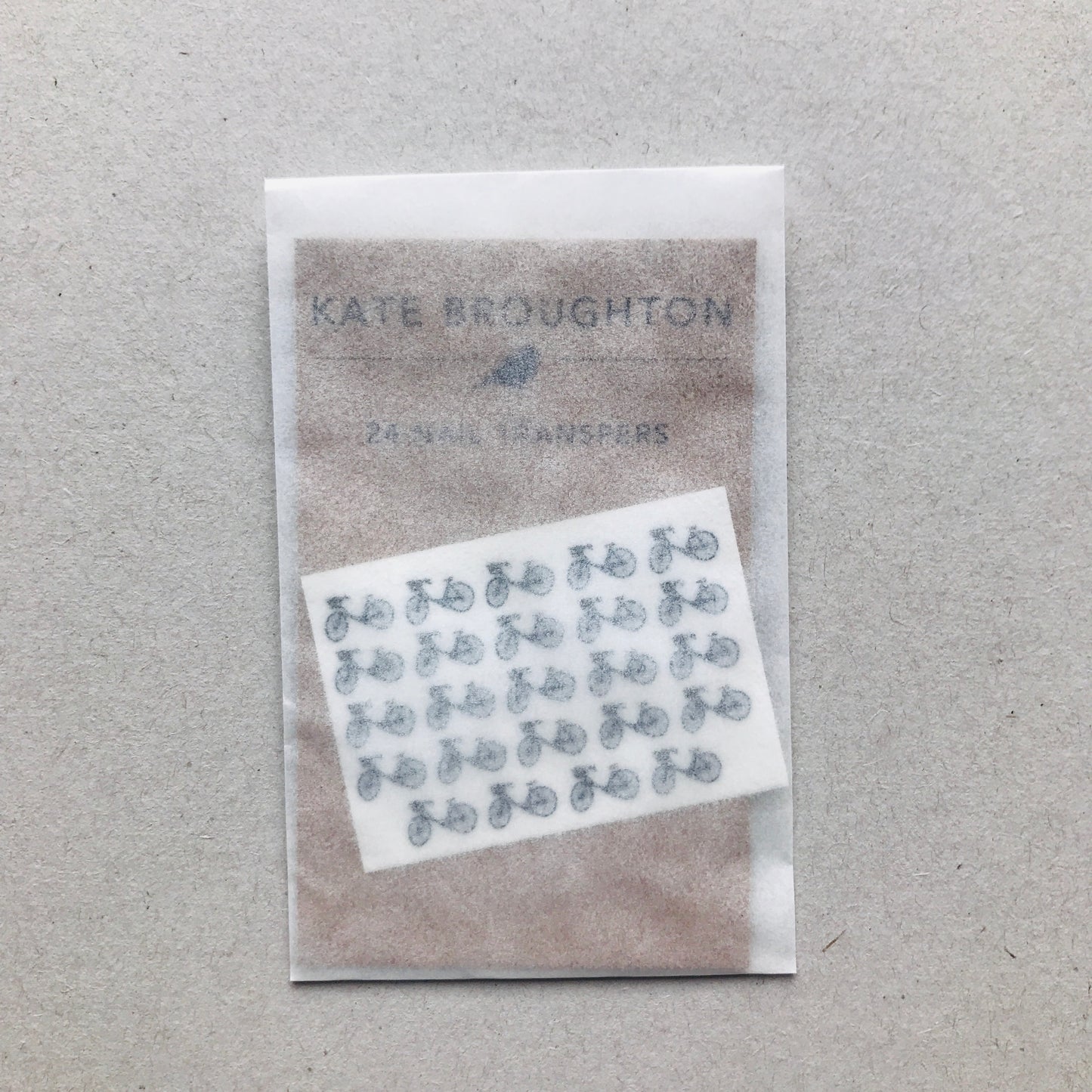 Bicycle Nail Art Transfers