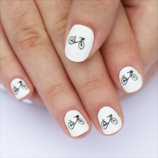 Bicycle Nail Art Transfers