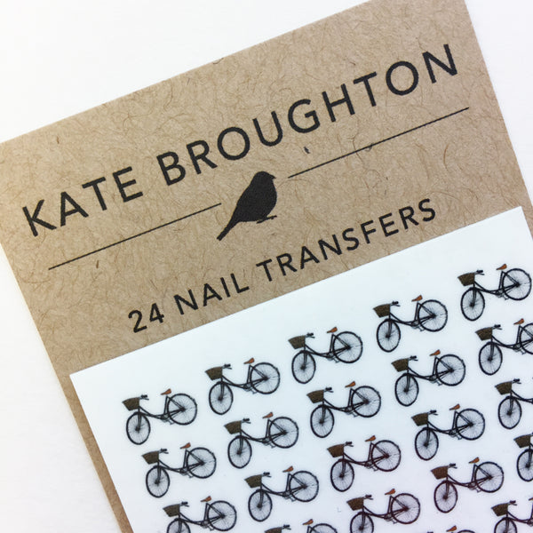 Bicycle Nail Art Transfers