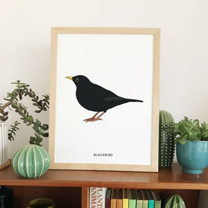Blackbird print