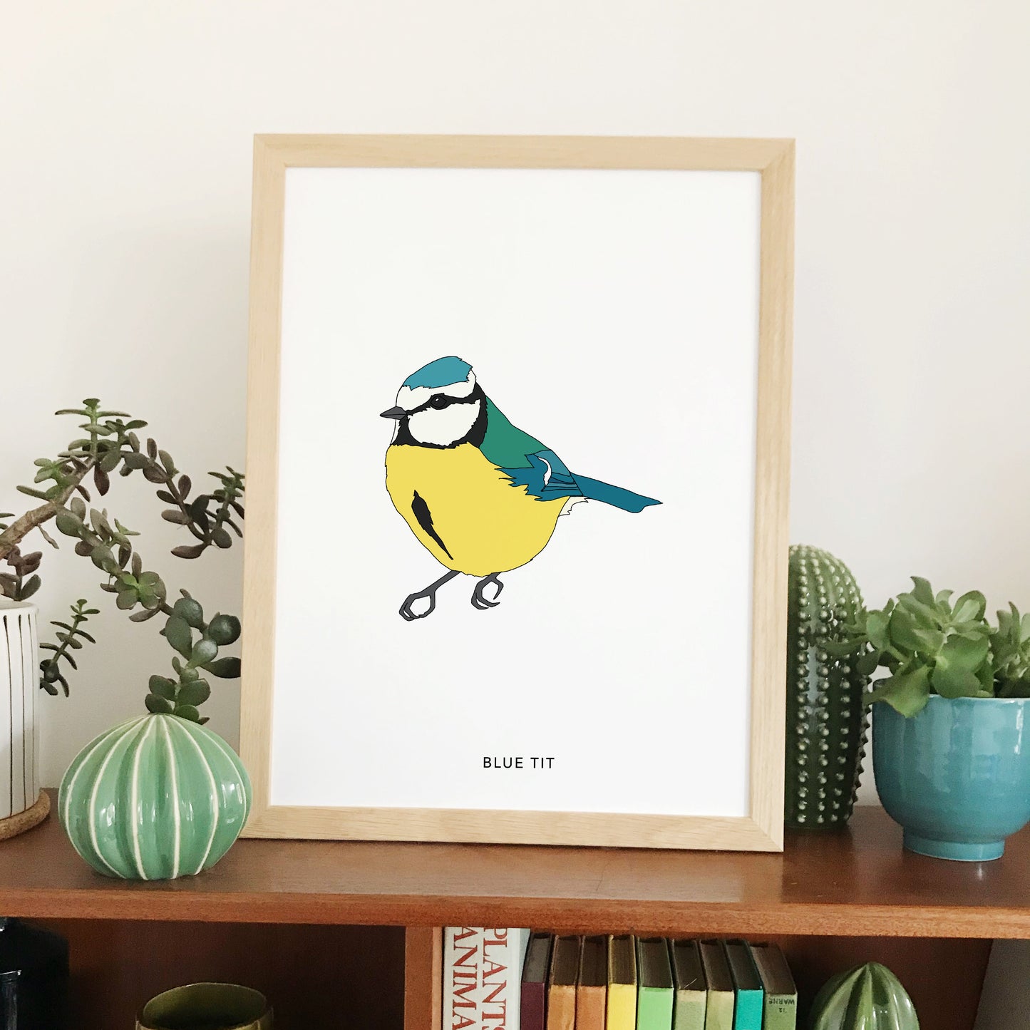 Blue Tit print - katebroughton