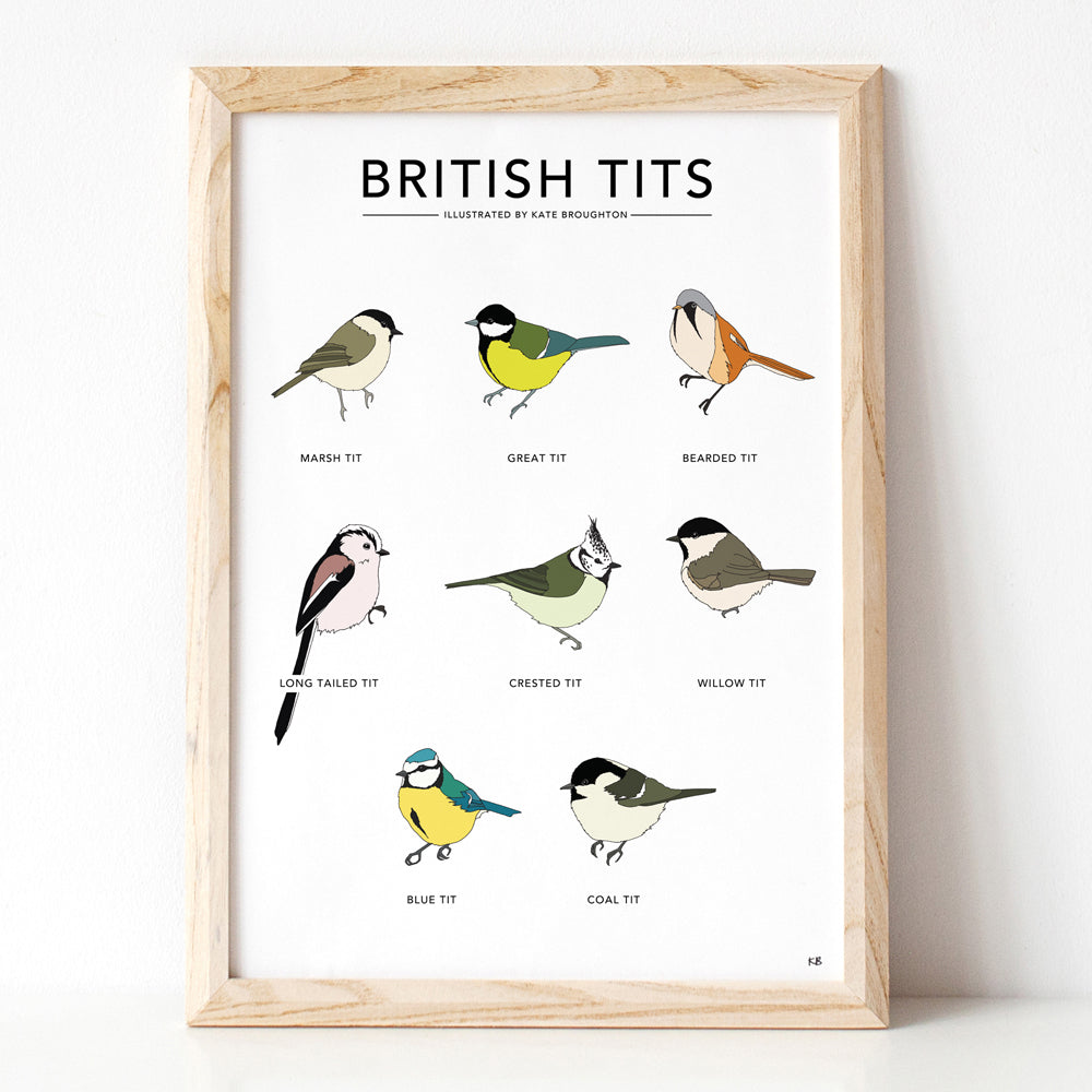 British Tits Print