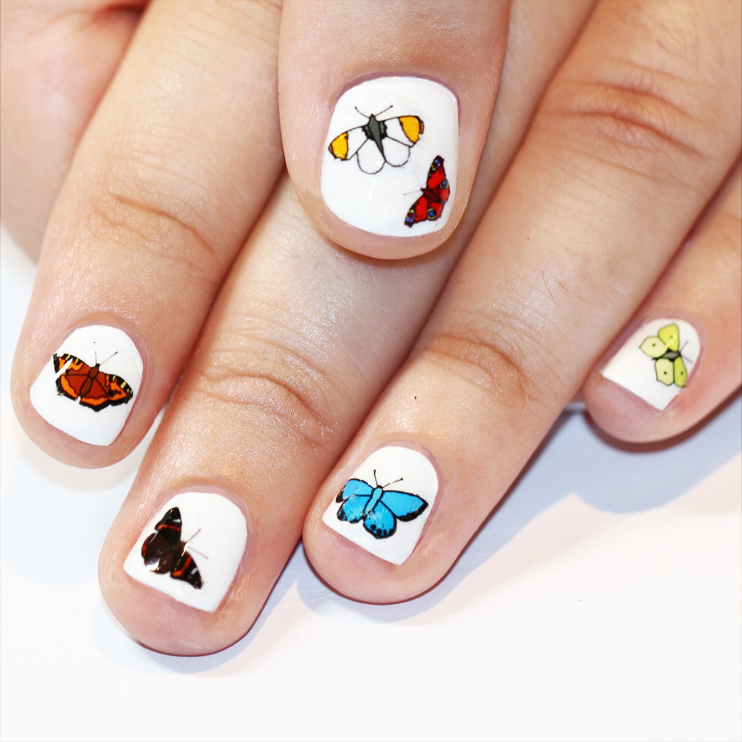 Butterfly Nail Art Transfers - katebroughton