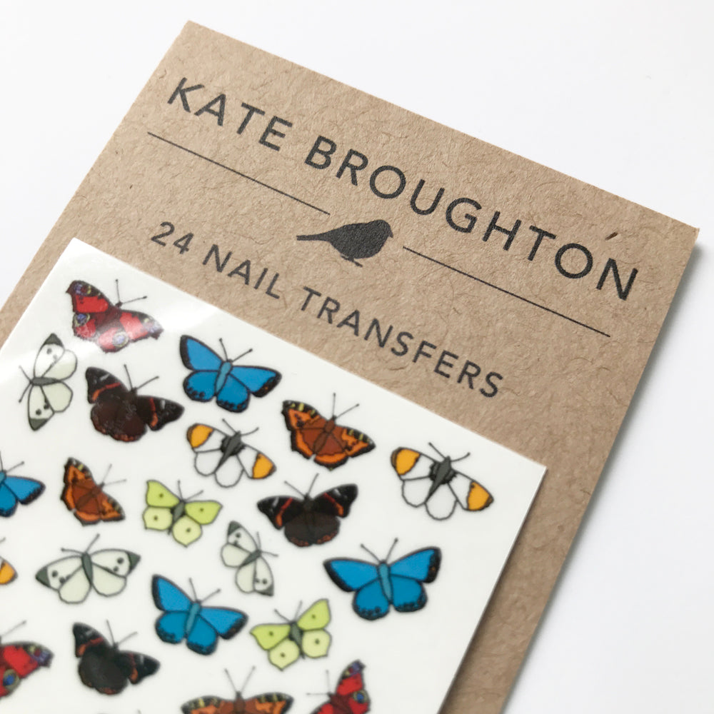 Butterfly Nail Art Transfers - katebroughton
